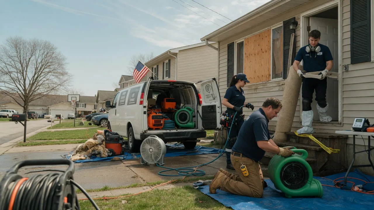 Water Damage Restoration in Mims, FL near me